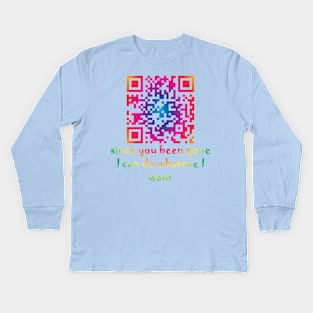 QR link of Sinéad O'Connor - Nothing Compares Kids Long Sleeve T-Shirt